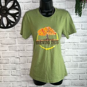 Brewing Tree Farm Brewery Tshirt Top Size Small